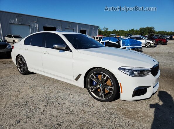 WBAJB9C56KB287505 2019 BMW M5 White 