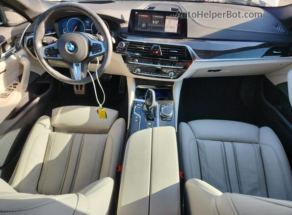 WBAJB9C56KB287505 2019 BMW M5 White 