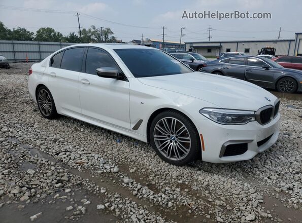 WBAJB9C59KB289443 2019 BMW M5 White 