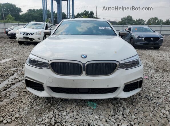 WBAJB9C59KB289443 2019 BMW M5 White 