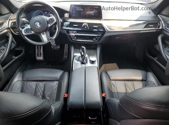 WBAJB9C59KB289443 2019 BMW M5 White 