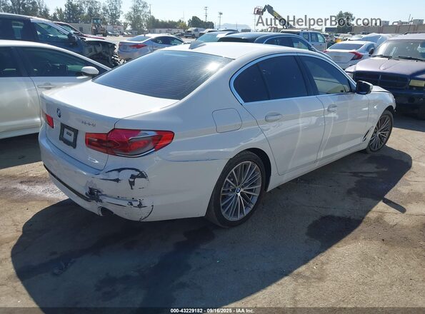 WBAJR3C01LWW62529 2020 BMW 5 SERIES White Rear right