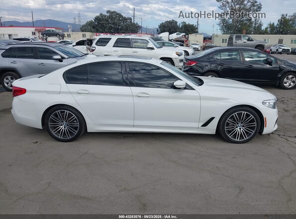 WBAJR3C0XLWW78406 2020 BMW 5 SERIES White Սալոնի հետևի տեսք