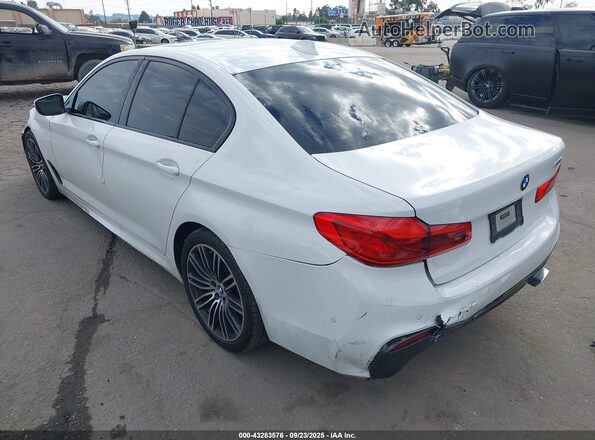WBAJR3C0XLWW78406 2020 BMW 5 SERIES White Հետևի ձախ