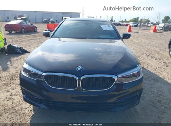 WBAJR7C05LCE49613 2020 BMW 5 SERIES Black Widok z przodu