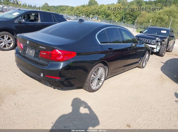 WBAJR7C05LCE49613 2020 BMW 5 SERIES Black Tył prawy