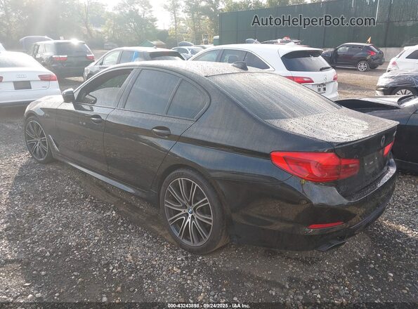 WBAJS1C01LCE23219 2020 BMW 5 SERIES Black Հետևի ձախ