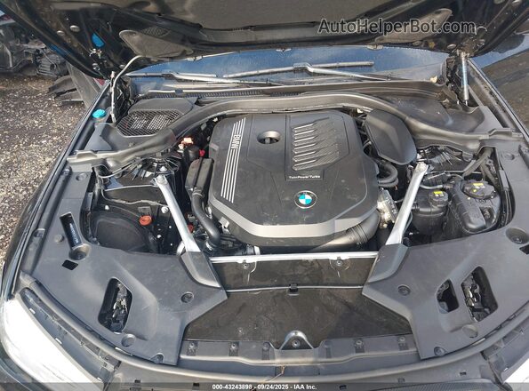 WBAJS1C01LCE23219 2020 BMW 5 SERIES Black Հետևի տեսք