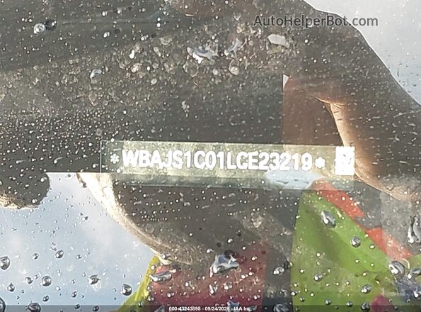 WBAJS1C01LCE23219 2020 BMW 5 SERIES Black 