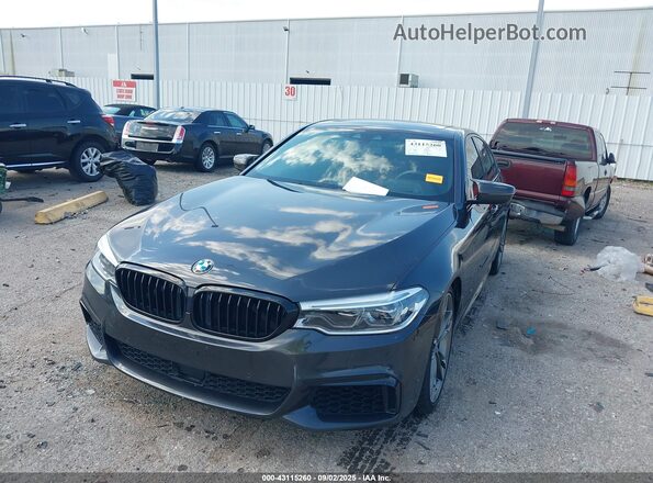 WBAJS7C07LCD20695 2020 BMW 5 SERIES Black წინა ხედი