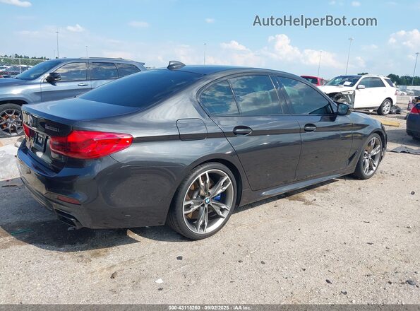 WBAJS7C07LCD20695 2020 BMW 5 SERIES Black უკანა მარჯვენა