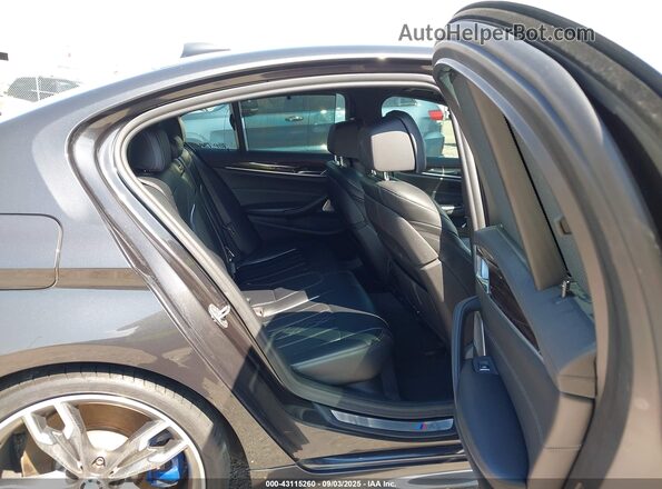 WBAJS7C07LCD20695 2020 BMW 5 SERIES Black VIN კოდის სტიკერის ხედი