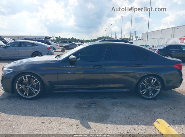 WBAJS7C07LCD20695 2020 BMW 5 SERIES Black სალონის 360-გრადუსიანი ხედი