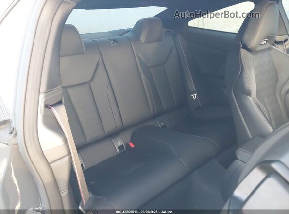 WBS13HK08SCU69516 2025 BMW M4 Gray VIN კოდის სტიკერის ხედი