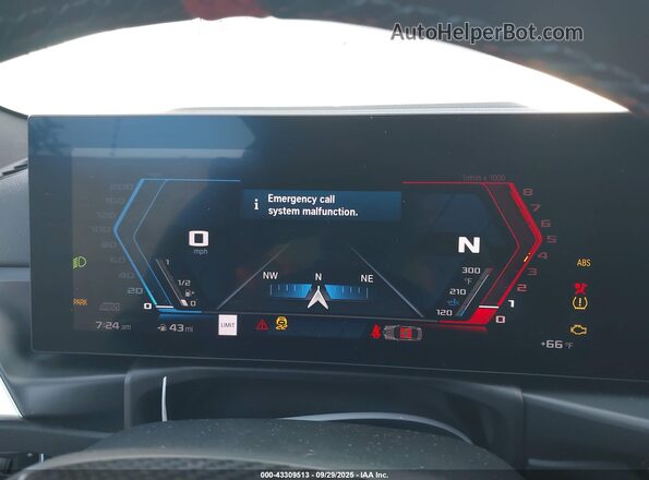 WBS13HK08SCU69516 2025 BMW M4 Gray უკანა სავარძლების ხედი