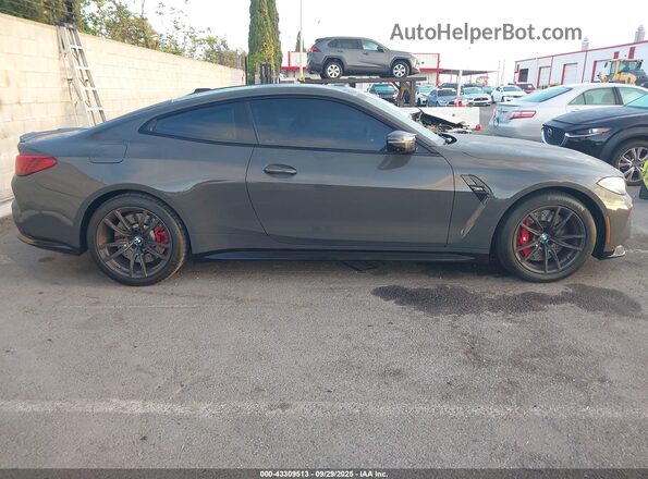 WBS13HK08SCU69516 2025 BMW M4 Gray უკანა სალონის ხედი