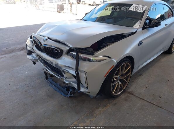 WBS2U7C01L7E29334 2020 BMW M2 Silver Вид спереду