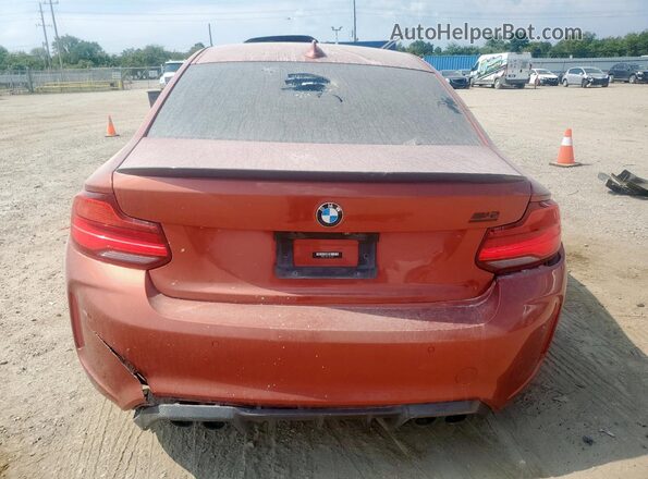 WBS2U7C01L7E32931 2020 BMW M2 Orange Հետևի տեսք