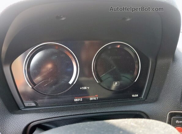 WBS2U7C01L7E32931 2020 BMW M2 Orange Սարքավորումների վահանակի տեսք