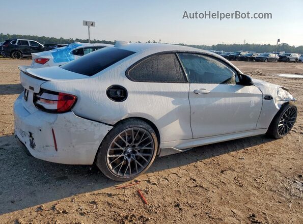 WBS2U7C05L7E57041 2020 BMW M2 White Trasero derecho