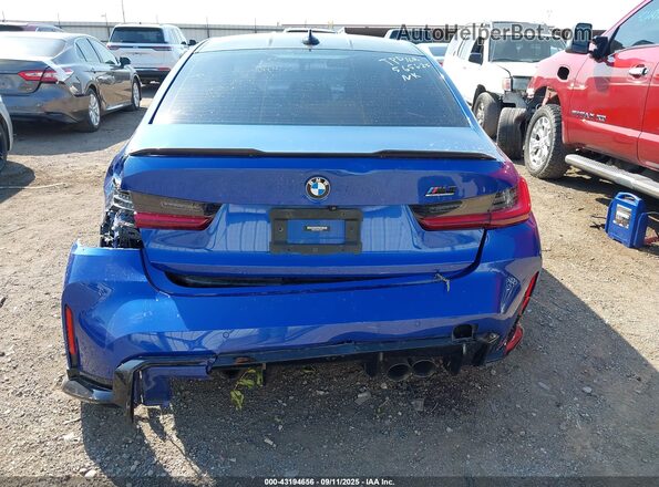 WBS33AY09NFL93279 2022 BMW M3 Blue 