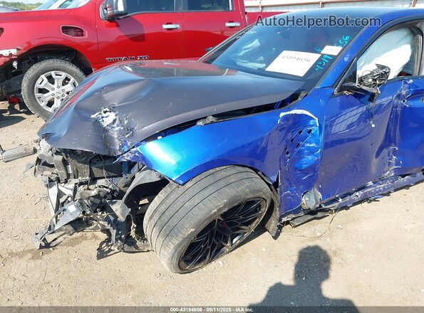 WBS33AY09NFL93279 2022 BMW M3 Blue Widok z przodu