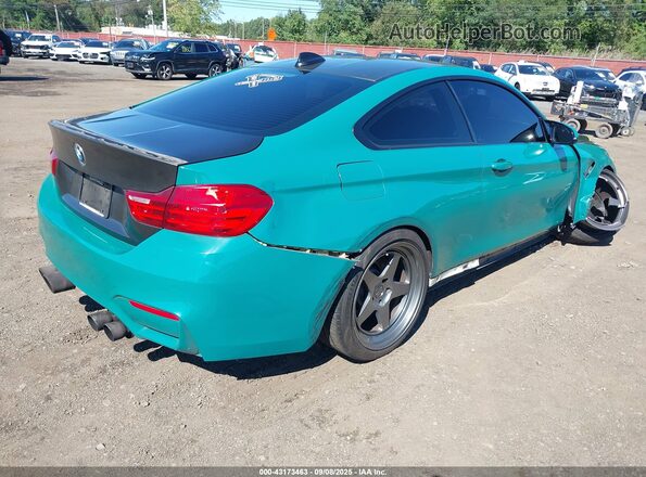 WBS3R9C5XGK336812 2016 BMW M4 Green Trasero derecho