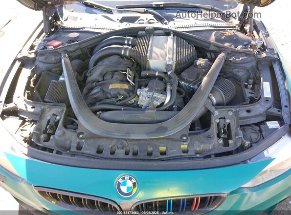 WBS3R9C5XGK336812 2016 BMW M4 Green Vista trasera