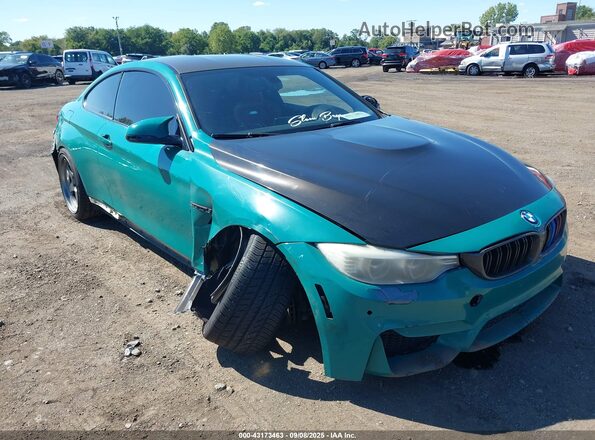 WBS3R9C5XGK336812 2016 BMW M4 Green Vista frontal