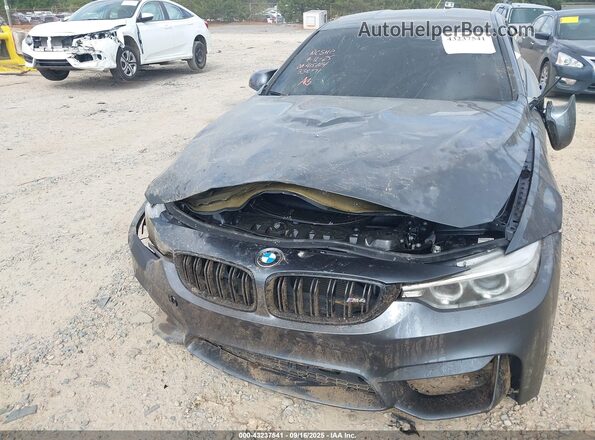 WBS3R9C5XGK338771 2016 BMW M4 Gray Vista del cuadro de instrumentos
