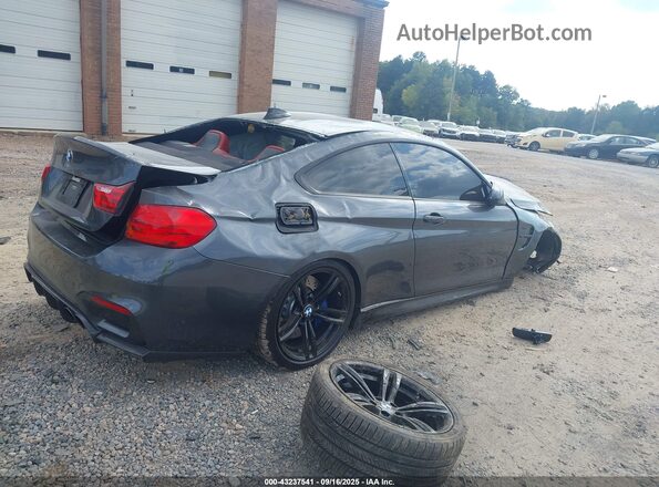 WBS3R9C5XGK338771 2016 BMW M4 Gray Trasero derecho