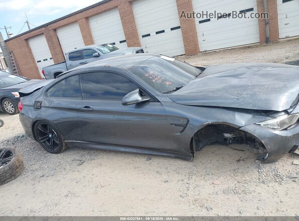 WBS3R9C5XGK338771 2016 BMW M4 Gray Vista interior trasera
