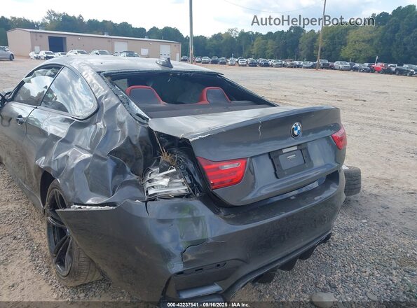 WBS3R9C5XGK338771 2016 BMW M4 Gray Vista frontal