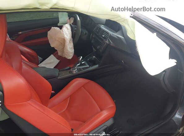 WBS3R9C5XGK338771 2016 BMW M4 Gray Vista interior delantera