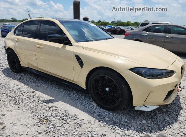WBS43AY03RFS64044 2024 BMW M3 Cream წინა მარჯვენა