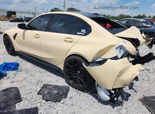 WBS43AY03RFS64044 2024 BMW M3 Cream უკანა მარცხენა