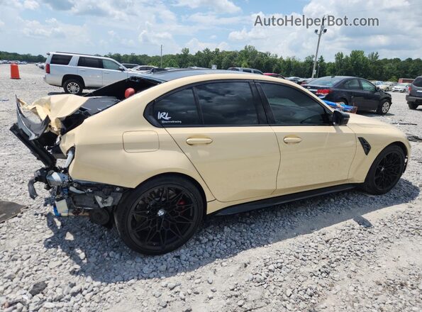 WBS43AY03RFS64044 2024 BMW M3 Cream უკანა მარჯვენა