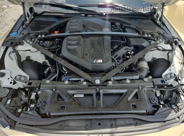 WBS43AY03RFS64044 2024 BMW M3 Cream უკანა სალონის ხედი