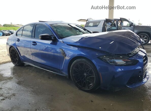 WBS43AY0XRFR79600 2024 BMW M3 Blue 