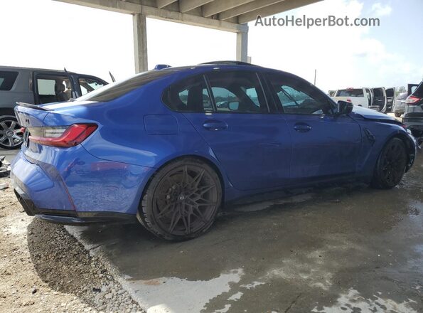 WBS43AY0XRFR79600 2024 BMW M3 Blue 