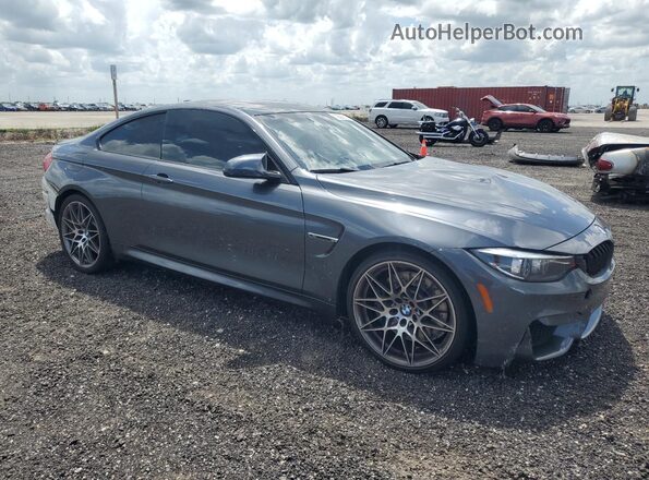 WBS4Y9C59JAC87870 2018 BMW M4 Gray 