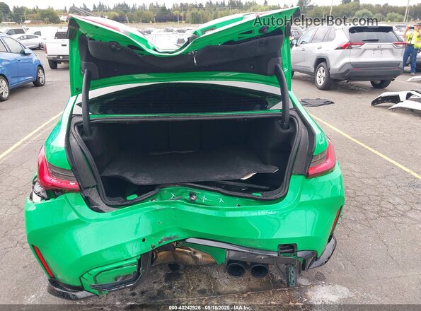 WBS63AY00RFS75530 2024 BMW M3 Green Widok z przodu