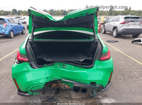 WBS63AY00RFS75530 2024 BMW M3 Green 