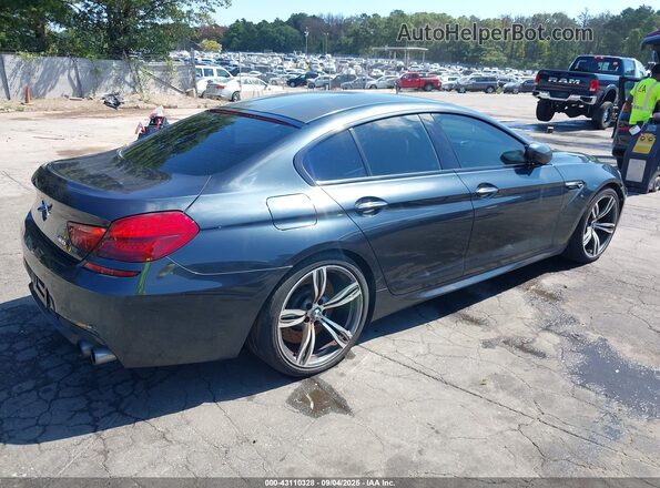 WBS6E9C59GGF92518 2016 BMW M6 Gray Rear right