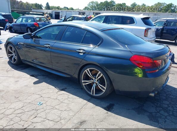 WBS6E9C59GGF92518 2016 BMW M6 Gray Rear left