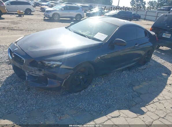 WBS6J9C57GD934431 2016 BMW M6 Black წინა მარცხენა ხედი სამი მეოთხედიდან