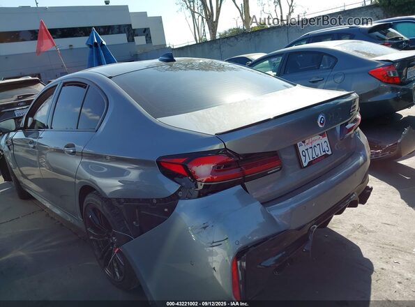 WBS83CH00PCL70074 2023 BMW M5 Silver Հետևի ձախ
