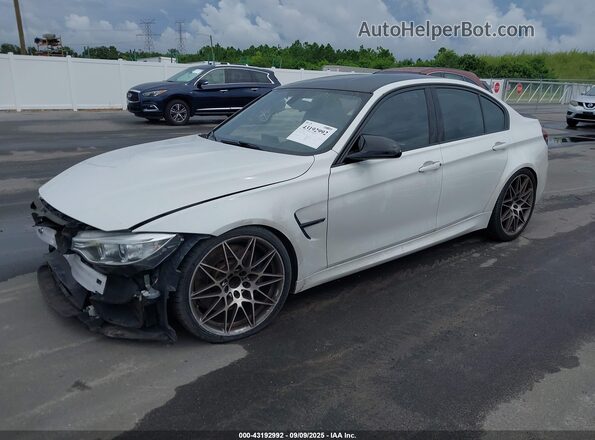 WBS8M9C32H5G85985 2017 BMW M3 White 