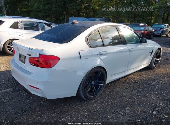 WBS8M9C38H5G85599 2017 BMW M3 White 