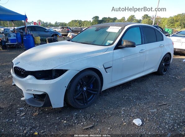 WBS8M9C38H5G85599 2017 BMW M3 White 